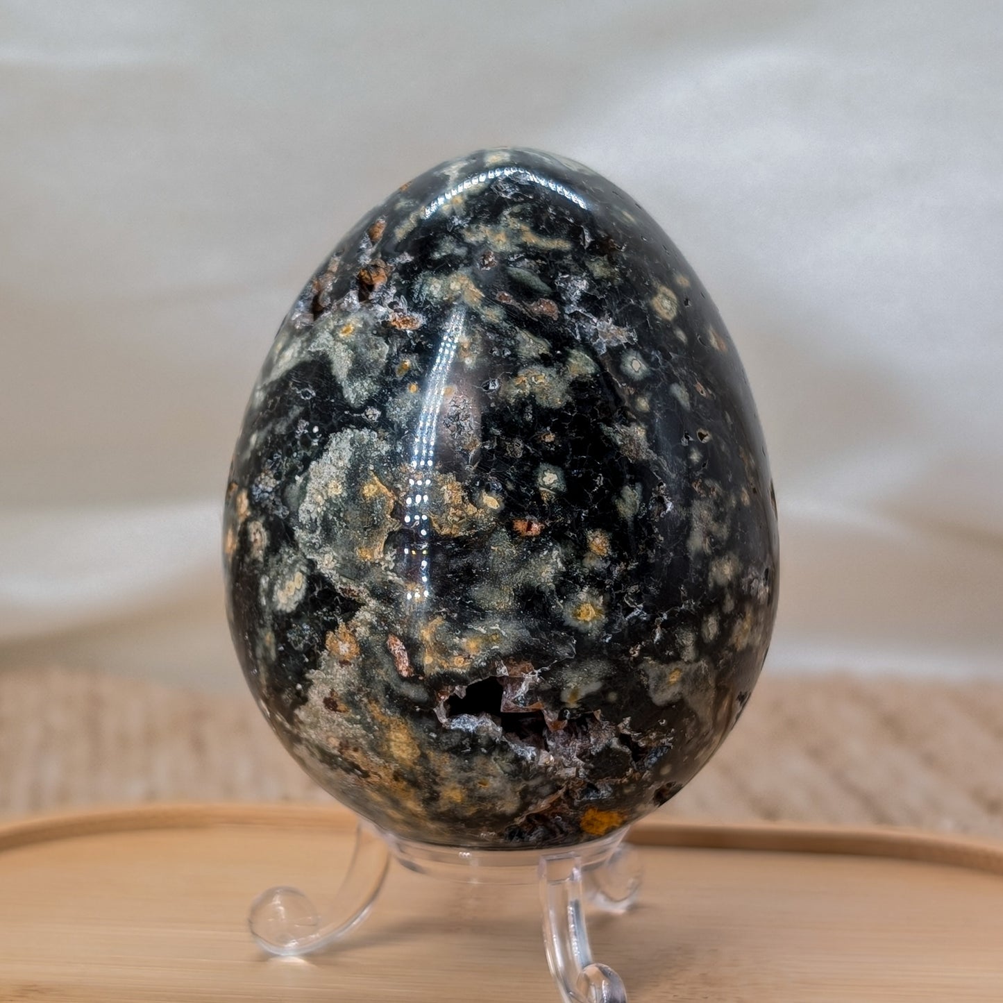 Druzy Ozeanachat Ei [QJ]