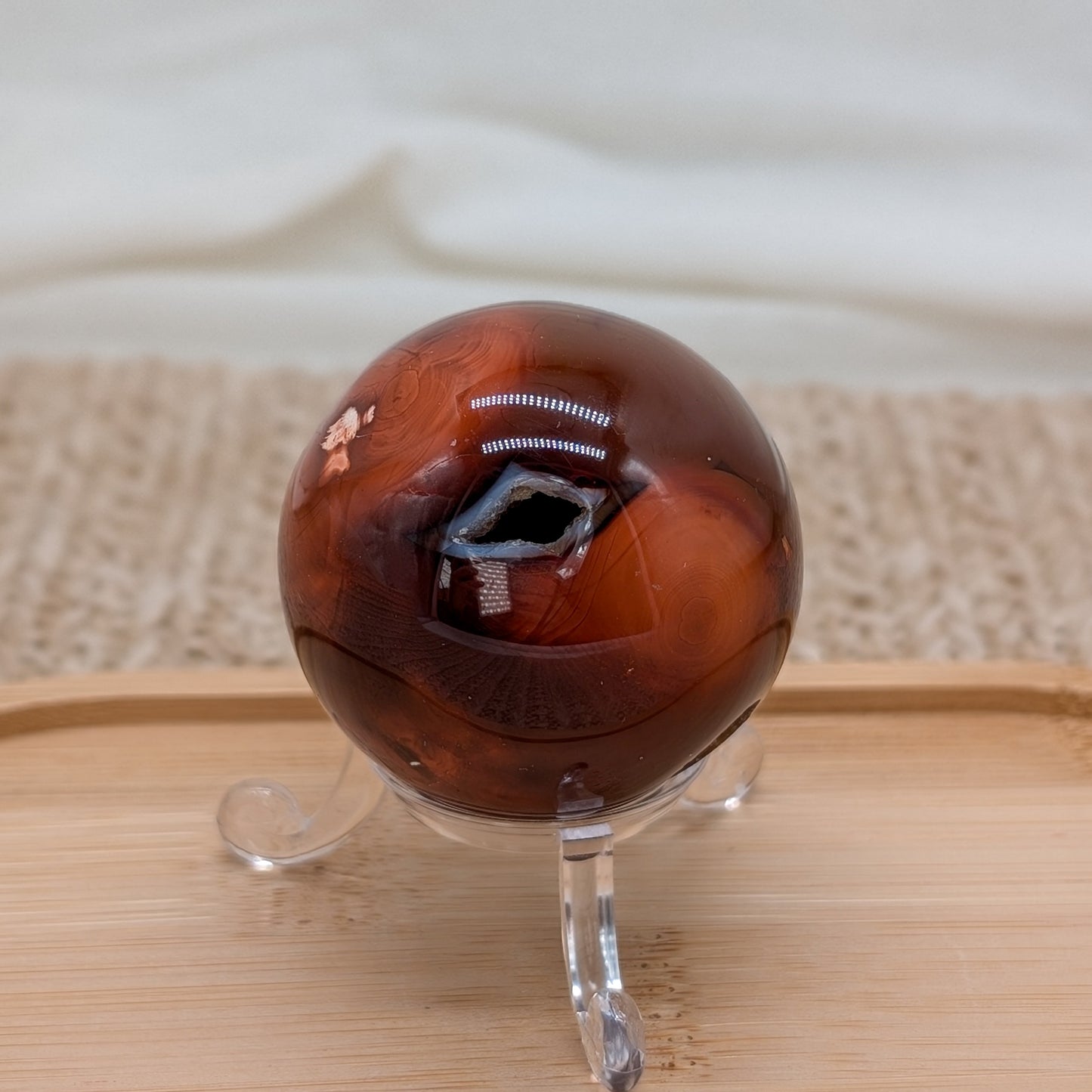 Druzy Karneol Kugel [PL]