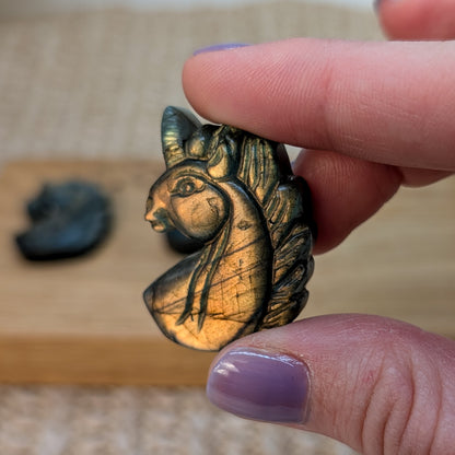 Flashy Labradorit Einhorn [A-C]