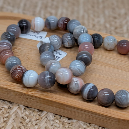 Botswana Achat Armband 10mm