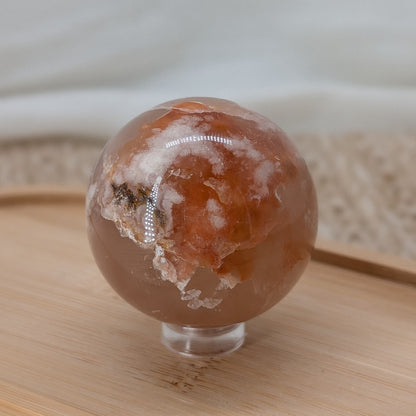 Blumenachat Kugel [LB]