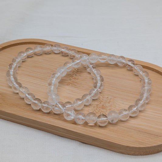 XL Bergkristall Armband 8 mm