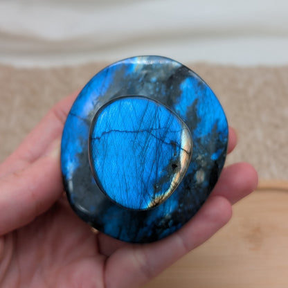 Flashy Labradorit Pilz [F]