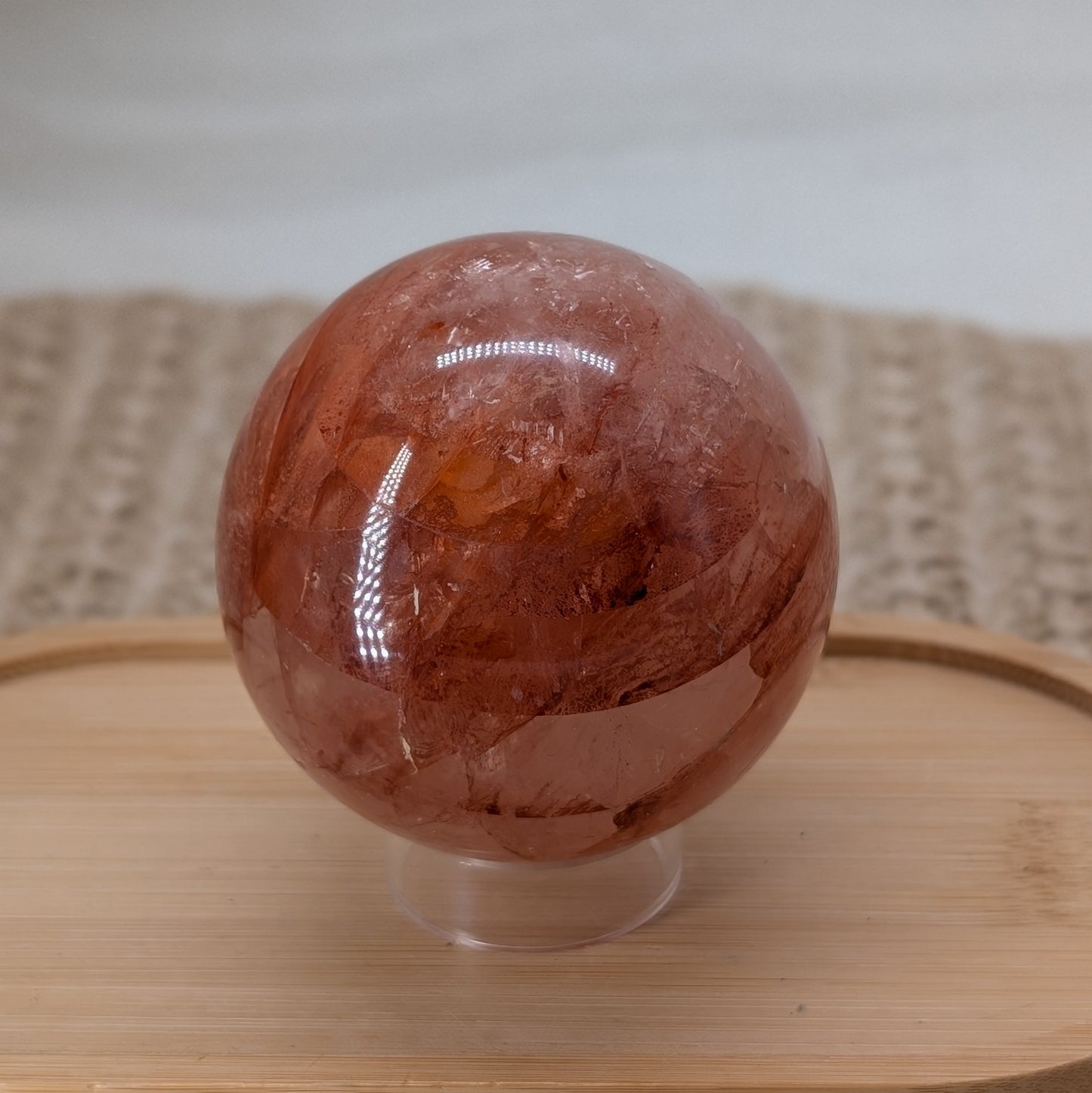Feuerquarz Kugel [B]