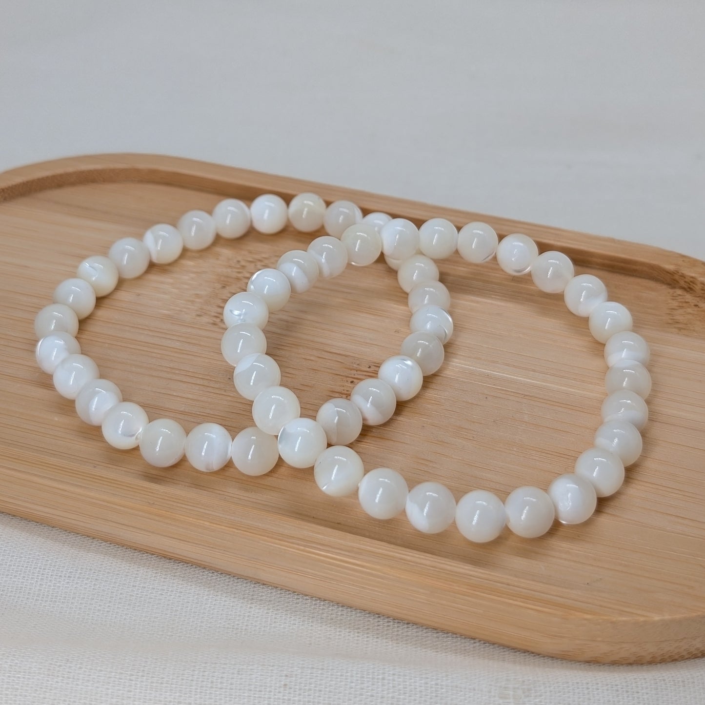 Perlmutt Armband 7 mm