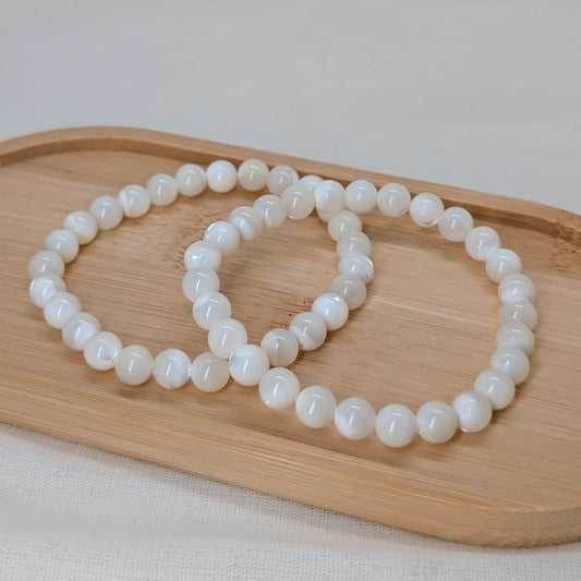 Perlmutt Armband 7 mm
