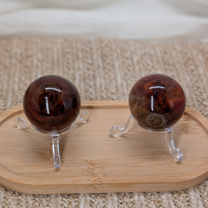 Gebänderter Achat Kugel [A+B]