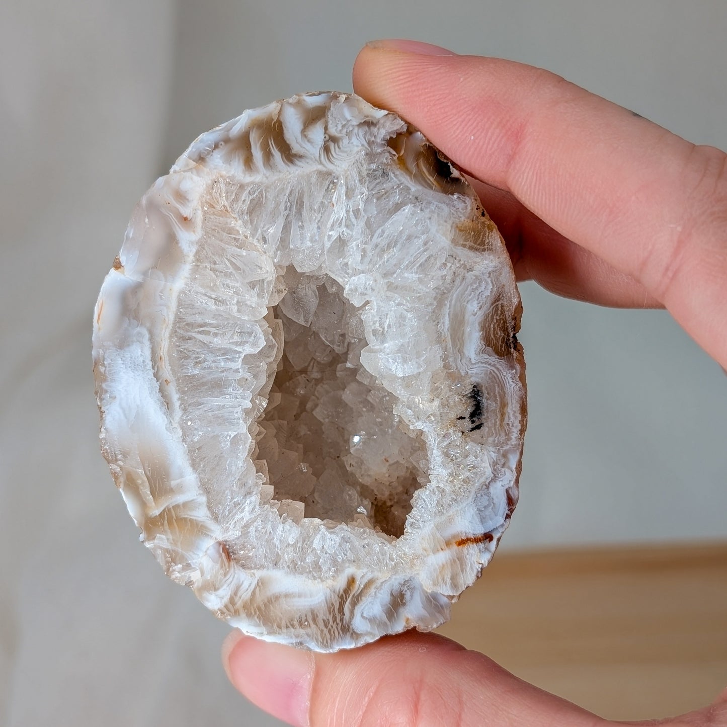 Druzy Achat Geode [A+B]