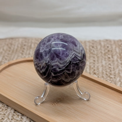 Chevron Amethyst Kugel [CE]