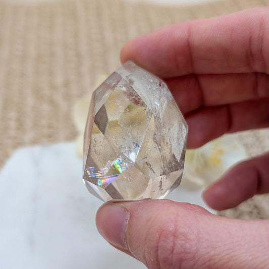 Rauchiger Bergkristall Diamant