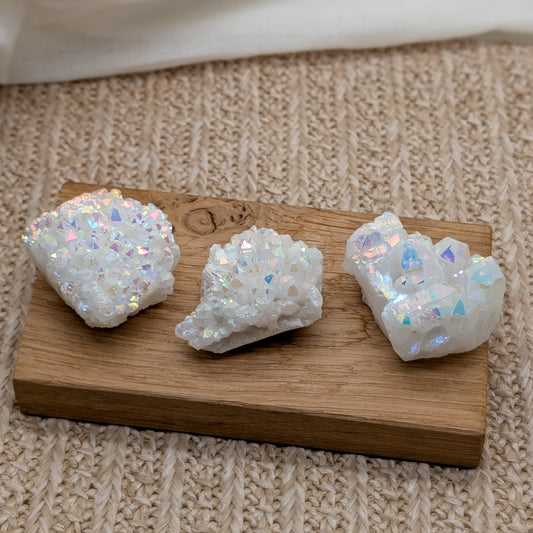 Aura Bergkristall Cluster [A-C]