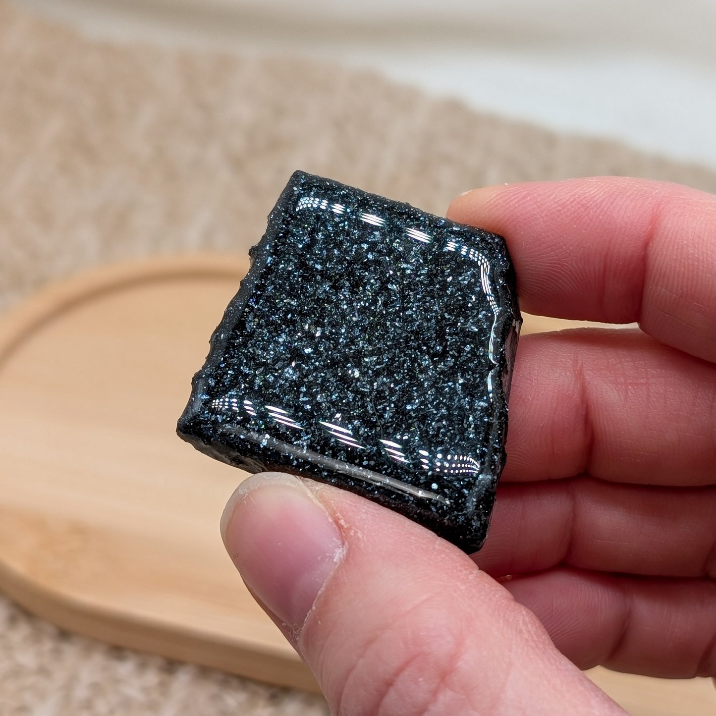 Spekularit / Hämatit Glimmer Rohstein