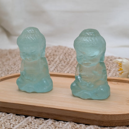 Fluorit Buddha