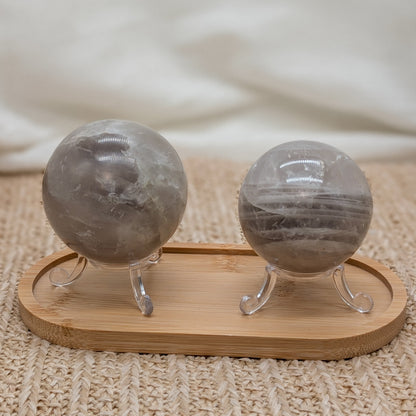 Blauer Rosenquarz Kugel B-Ware [A+B]