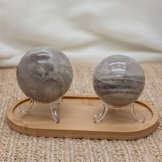 Blauer Rosenquarz Kugel B-Ware [A+B]