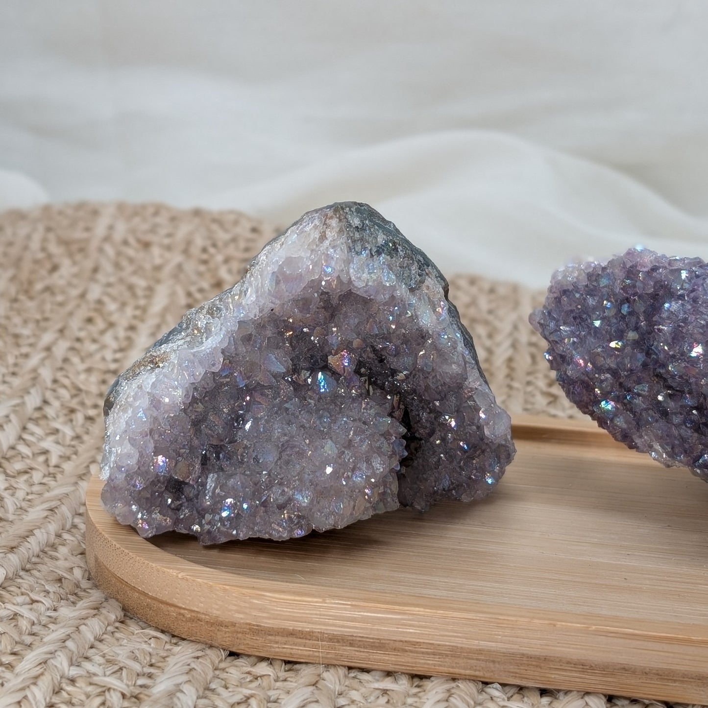 Aura Amethyst Cluster [C+D]