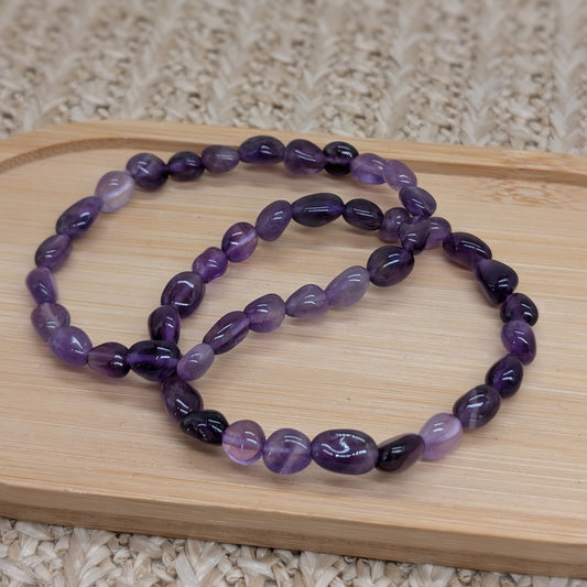 Amethyst Nugget Armband