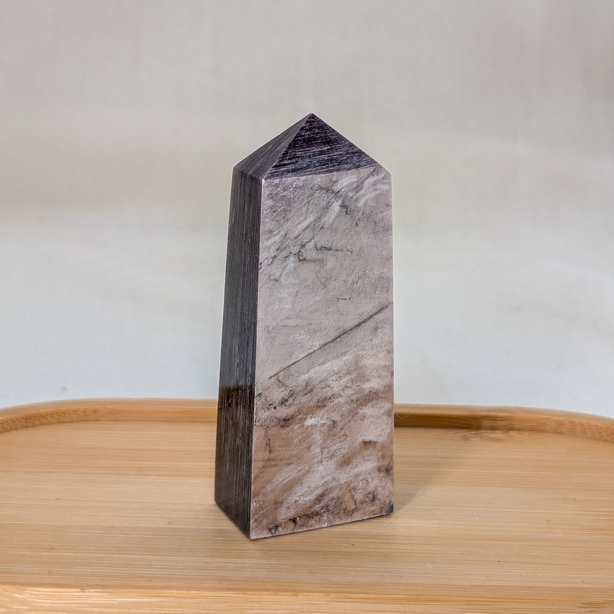 Gem Lepidolith / lila Mica Turm [C]
