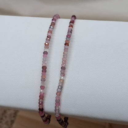 Spinell Armband facettiert 2,5mm