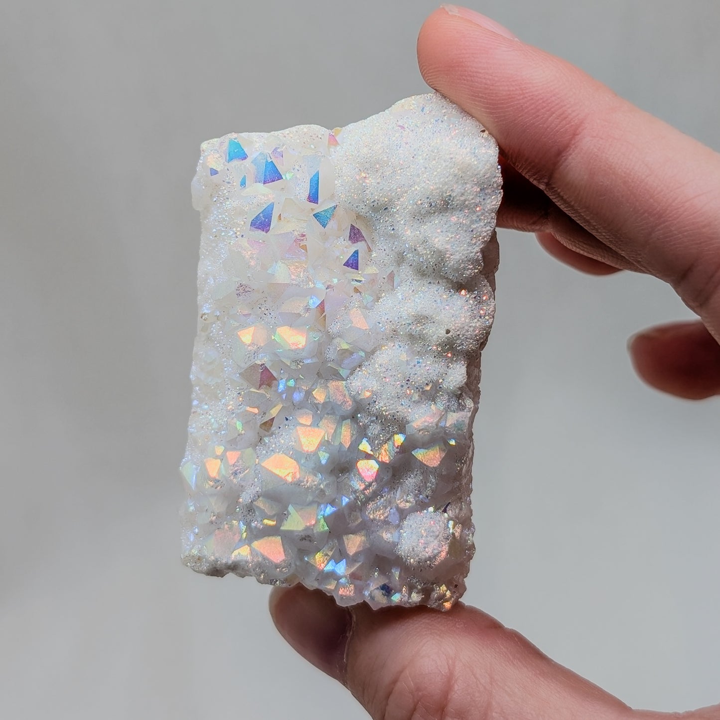 Aura Bergkristall Cluster [A+B]