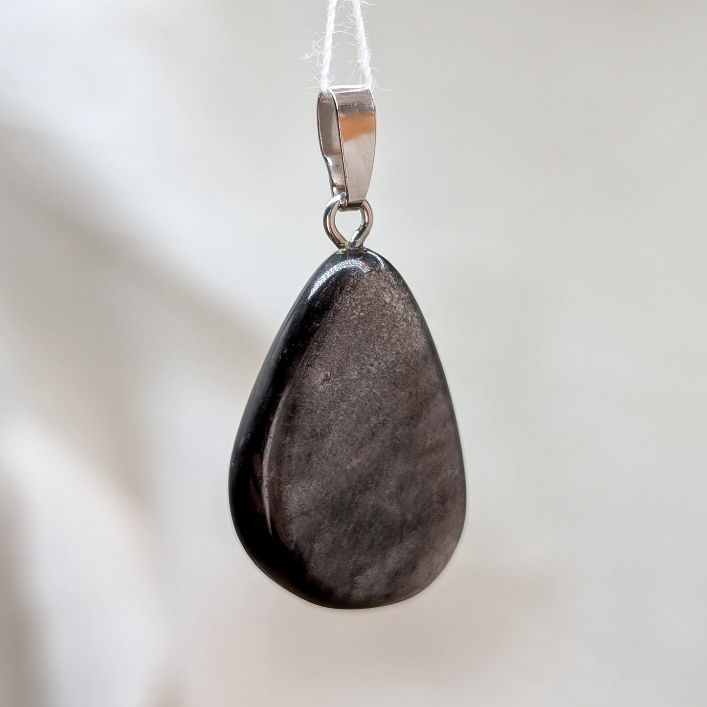 Silber Obsidian Kettenanhänger [B]