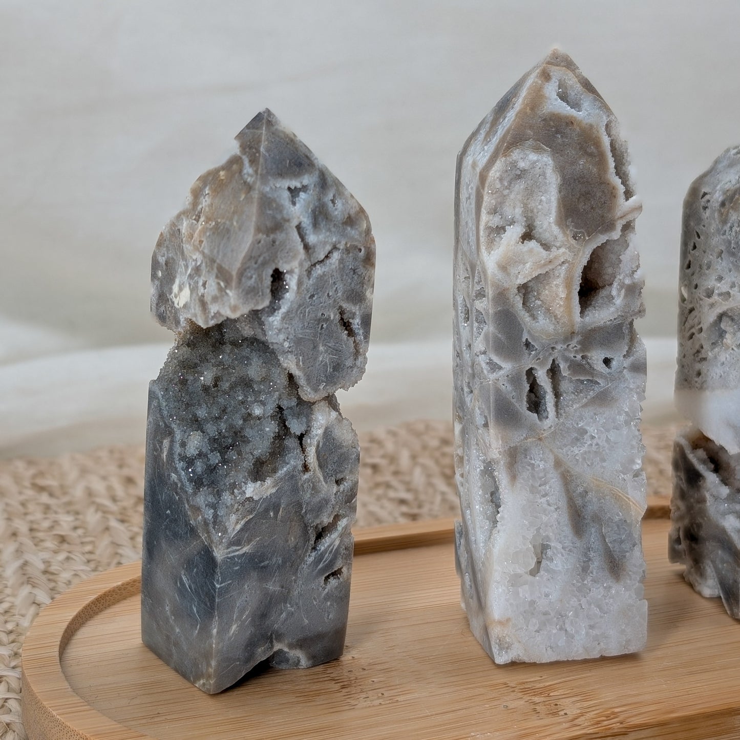 Druzy Quarz Turm [A-C]