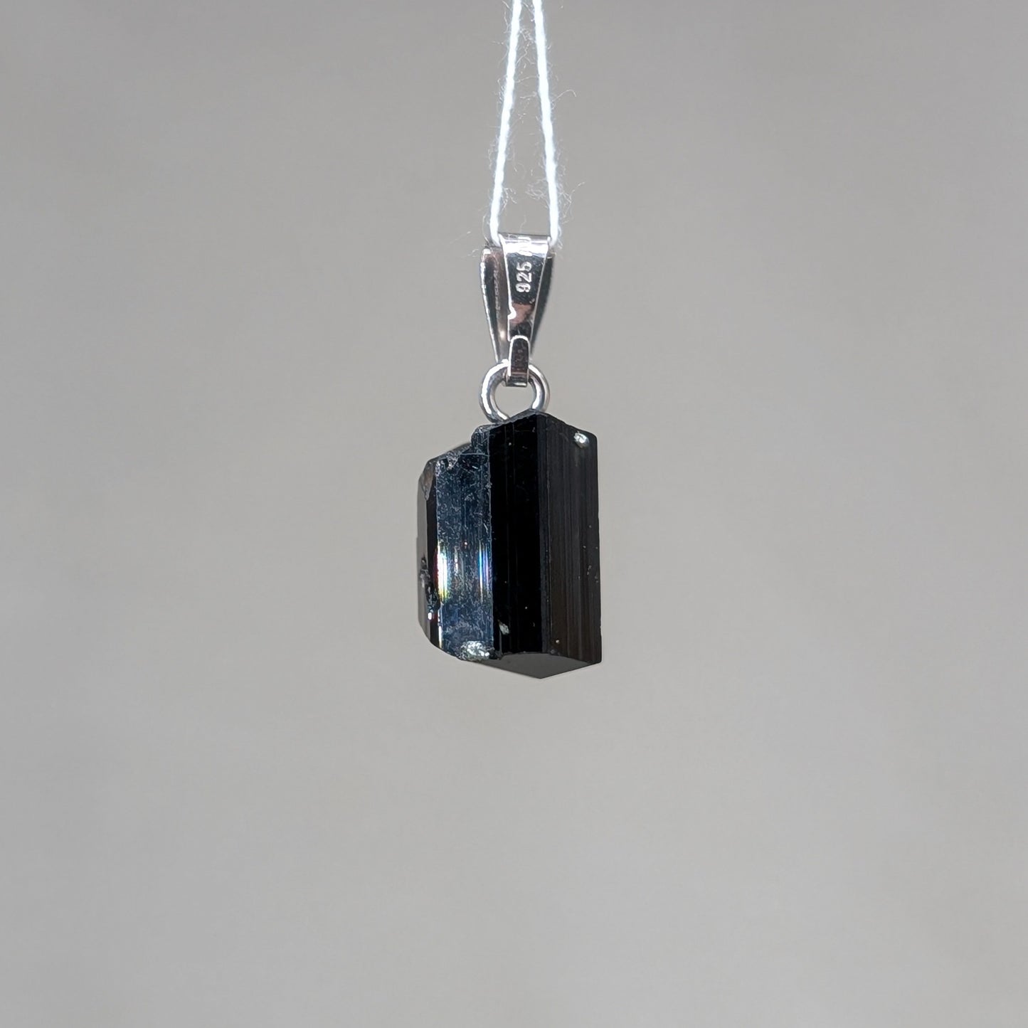 Schörl Kettenanhänger, silber [C]