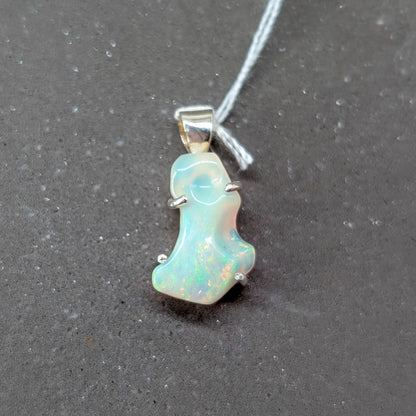 Opal Kettenanhänger, 925er Silber [A]