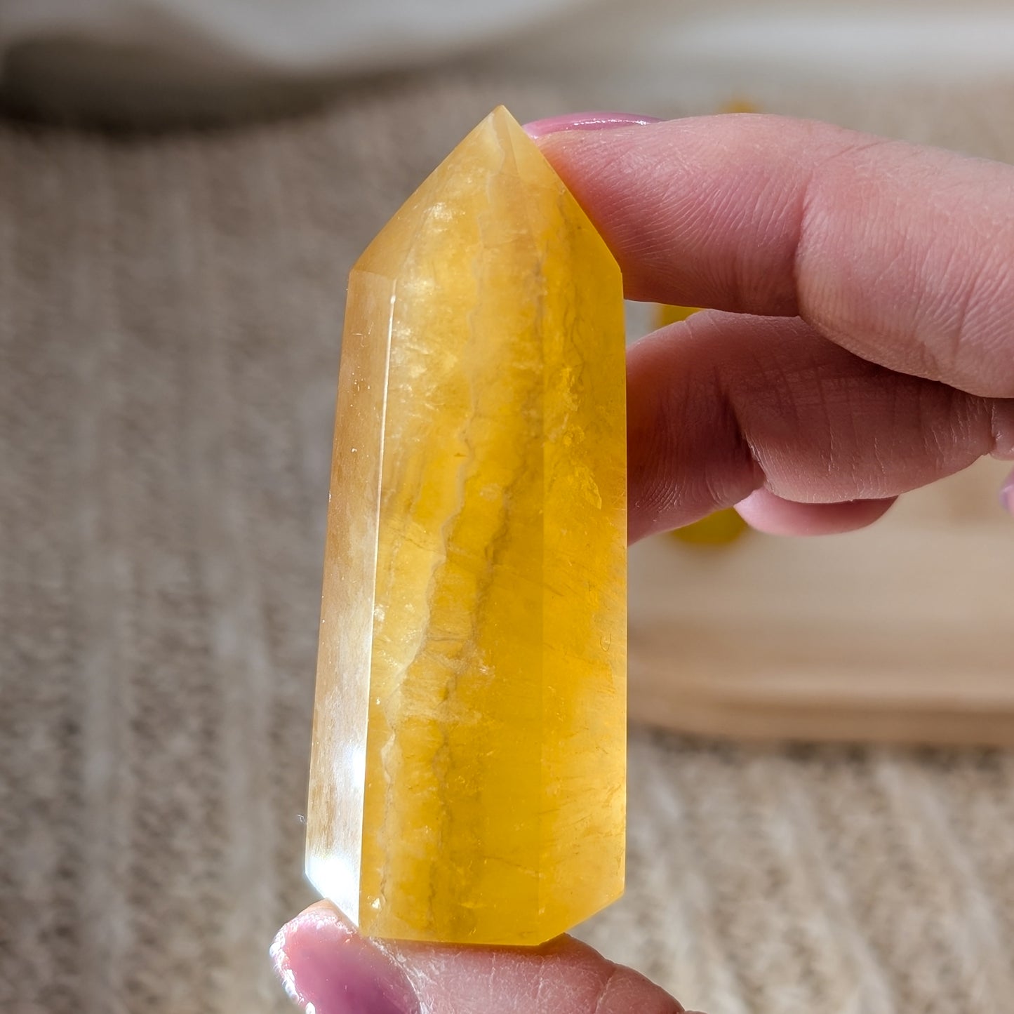 Gelber Fluorit Turm [A-C]