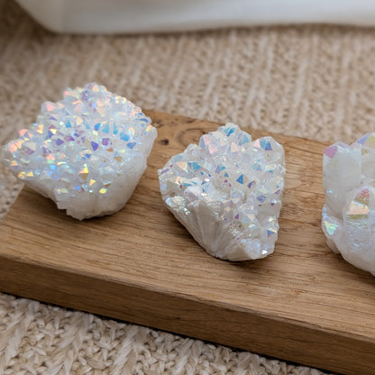 Aura Bergkristall Cluster [A-C]