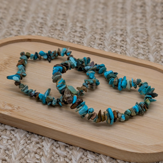 Türkis Splitterarmband