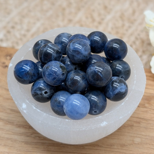 Sodalith Perlen 10 mm