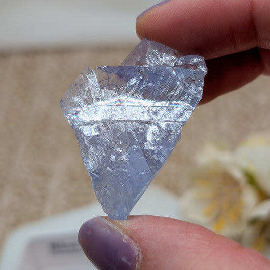 Blauer Fluorit Rohstein [B]