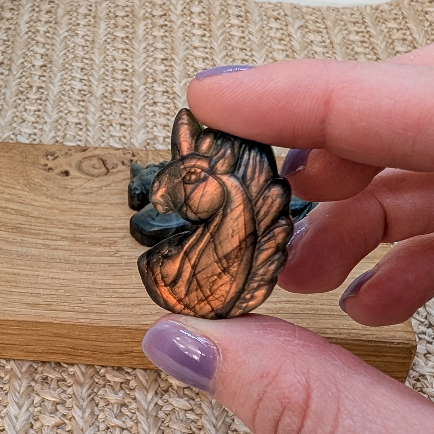 Flashy Labradorit Einhorn [A-C]