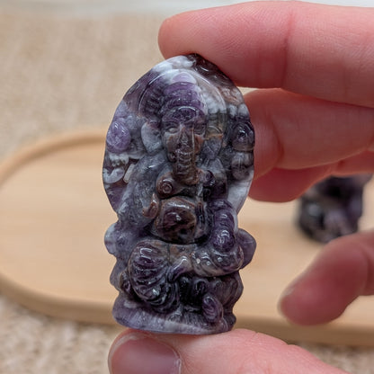 Dream Amethyst Ganesha Figur [L+K]