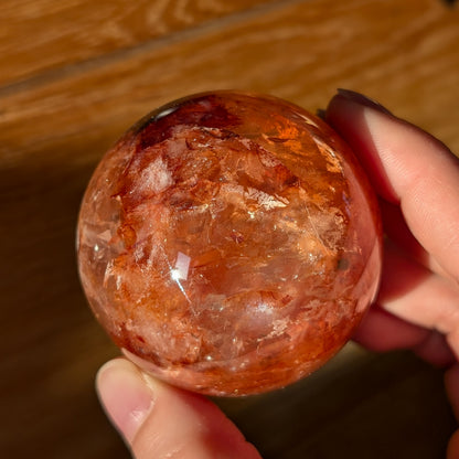 Feuerquarz Kugel [BE]