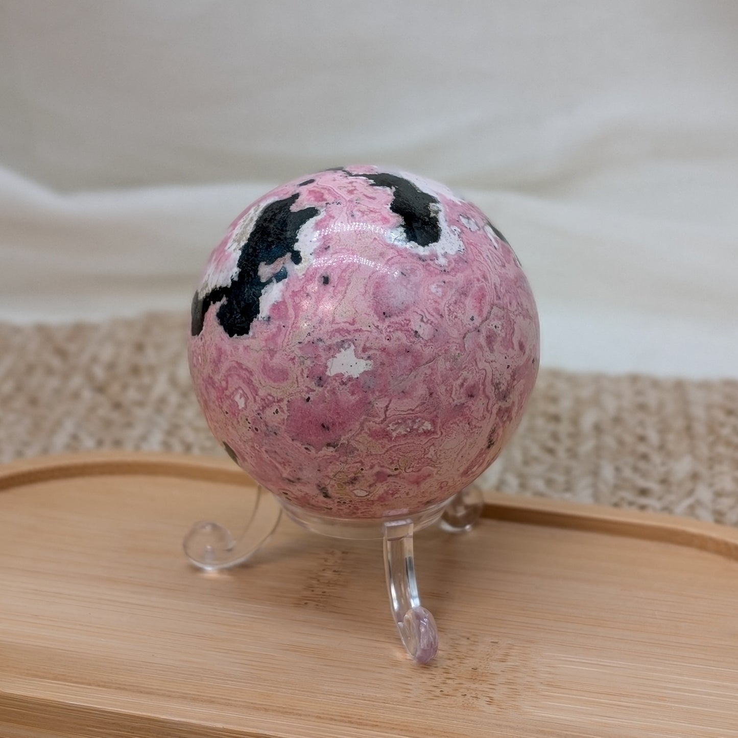 Rhodonit Kugel 5,6 cm [RC]