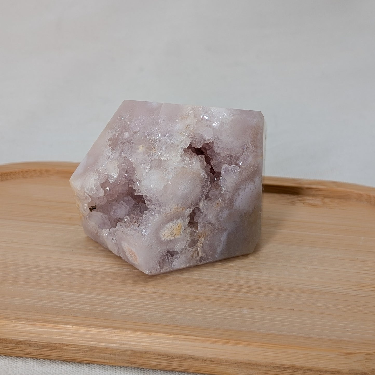 Druzy Pink Amethyst / Blumenachat Freiform [PE]