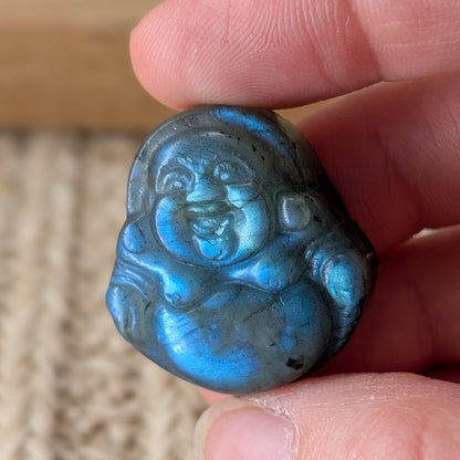 Flashy Labradorit Buddha [A-D]
