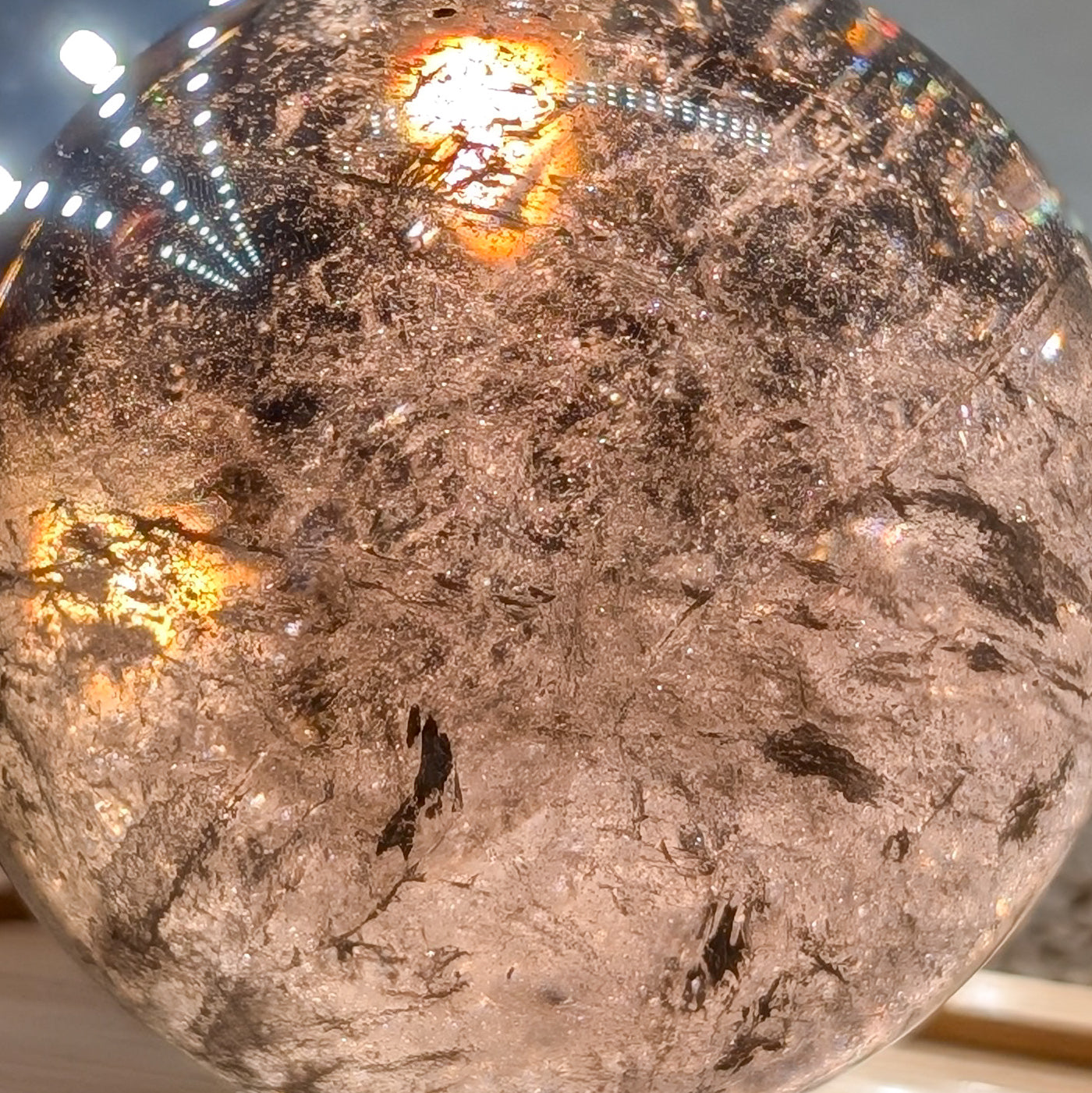 Große Rauchquarz Kugel [RQ]