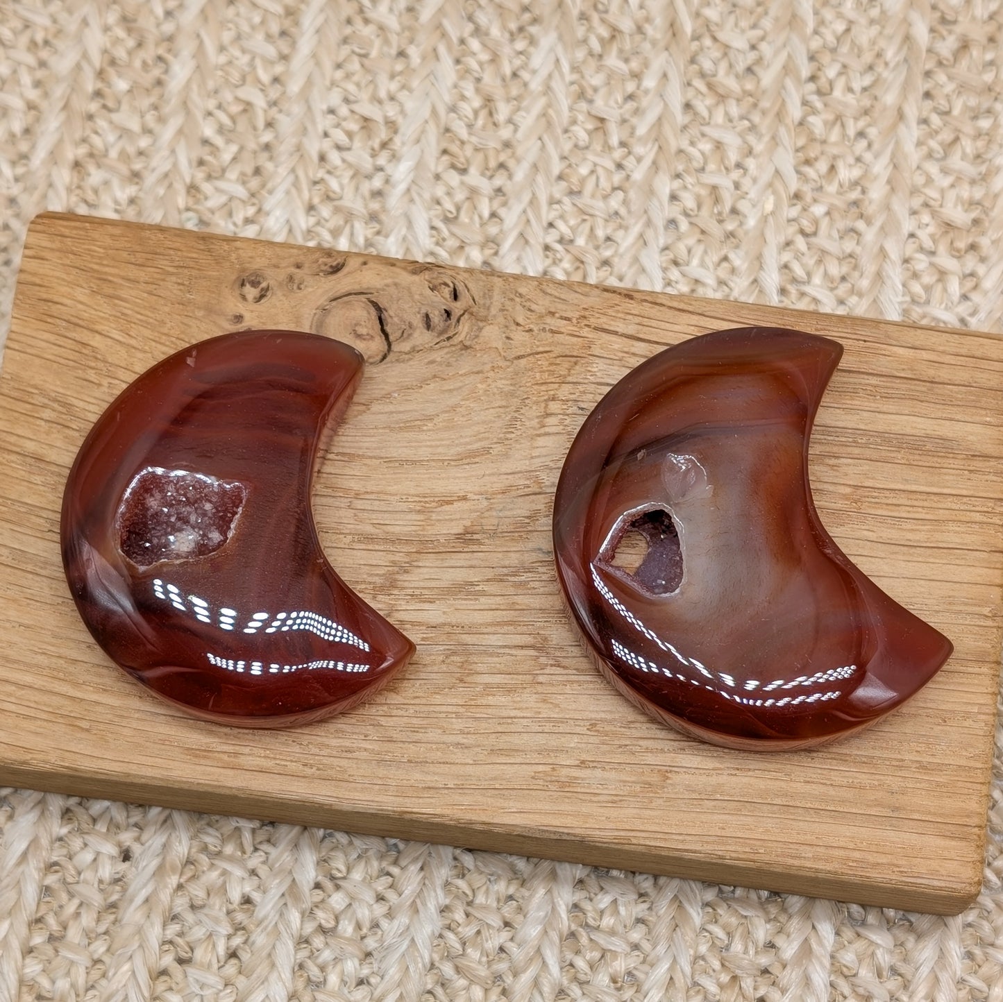 Druzy Karneol Mond [DA+DB]