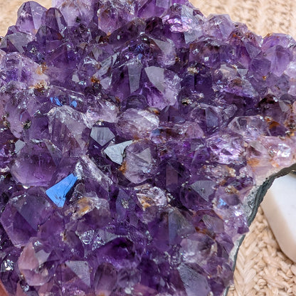 Amethyst Cluster auf Ständer [A+B]
