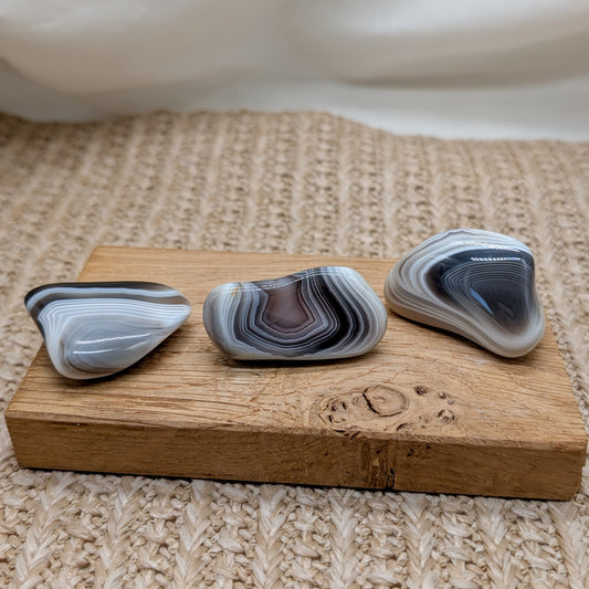 Botswana Achat XL Trommelstein