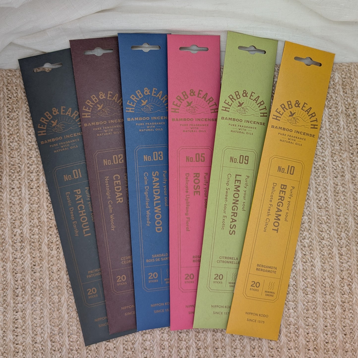 Herb & Earth Räucherstäbchen