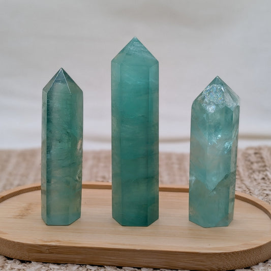 Grüner Fluorit Turm [E-G]