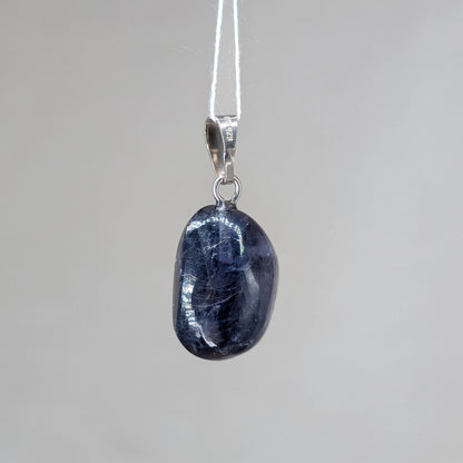 Iolith Kettenanhänger, 925er Silber [B]