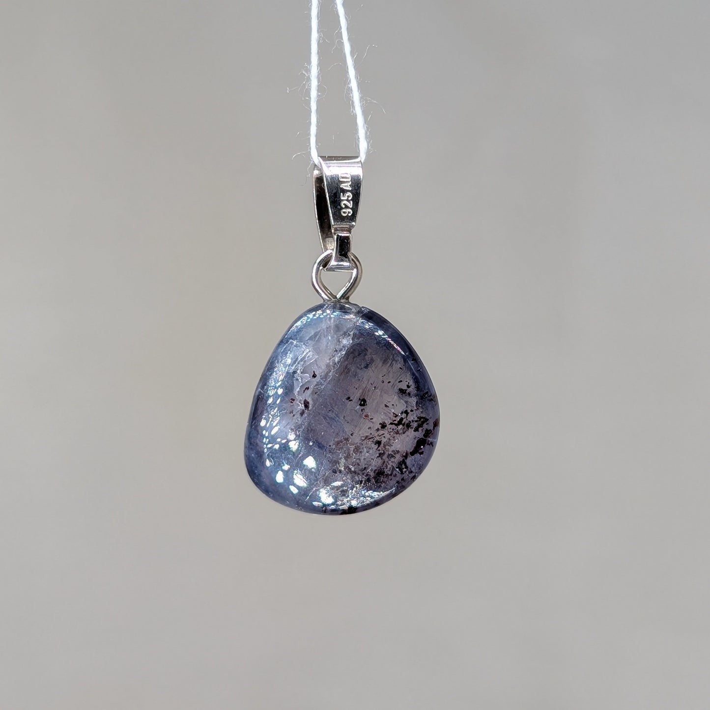 Iolith Kettenanhänger, 925er Silber [A]