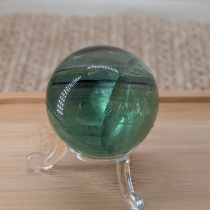 Grüne Fluorit Kugel [TB]