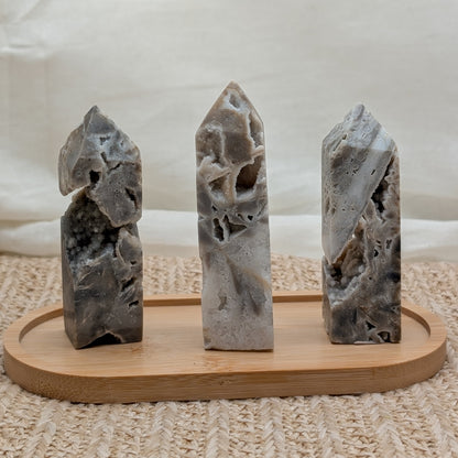 Druzy Quarz Turm [A-C]