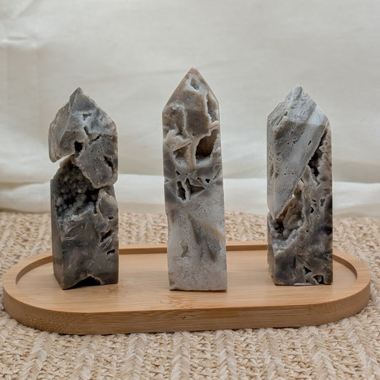 Druzy Quarz Turm [A-C]